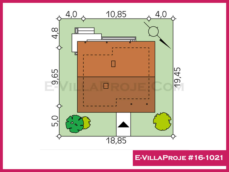 Ev Villa Proje #16 - 1021 Çelik Ev Projesi - Görsel 4