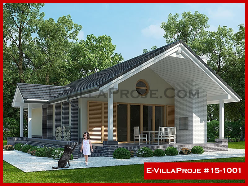 Ev Villa Proje #15 - 1001 Çelik Villa Modeli ve 3D Tasarımı