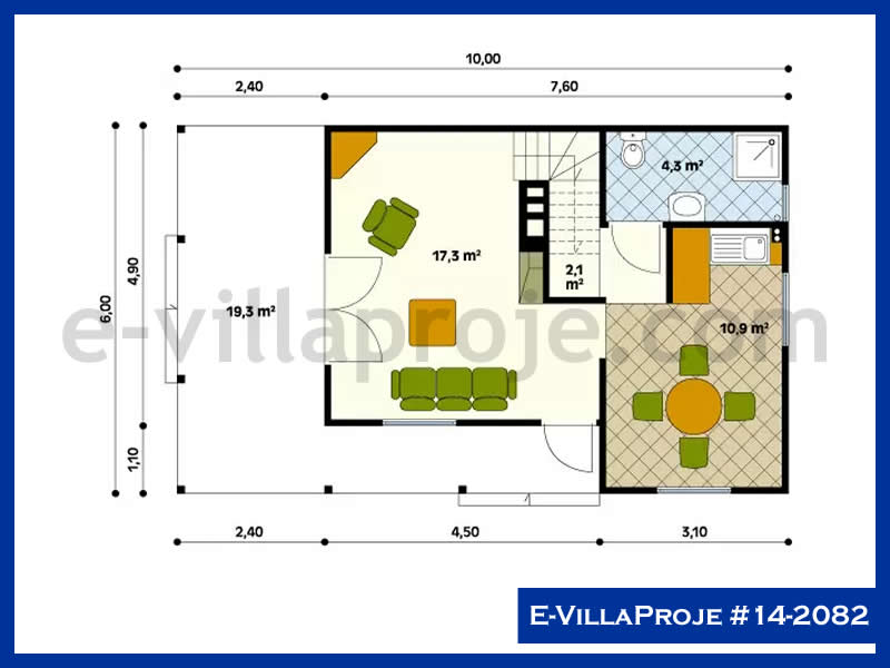 Ev Villa Proje #14 - 2082 Çelik Ev Projesi - Görsel 2
