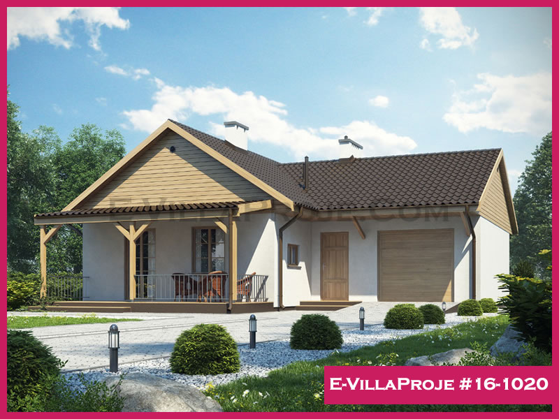 Ev Villa Proje #16 - 1020 Çelik Villa Modeli ve 3D Tasarımı