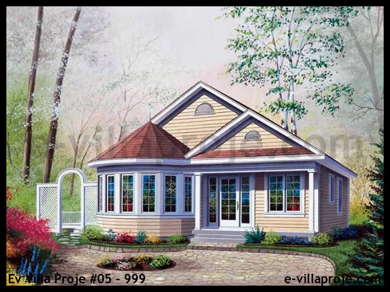Ev Villa Proje #05 - 999 Çelik Villa Modeli