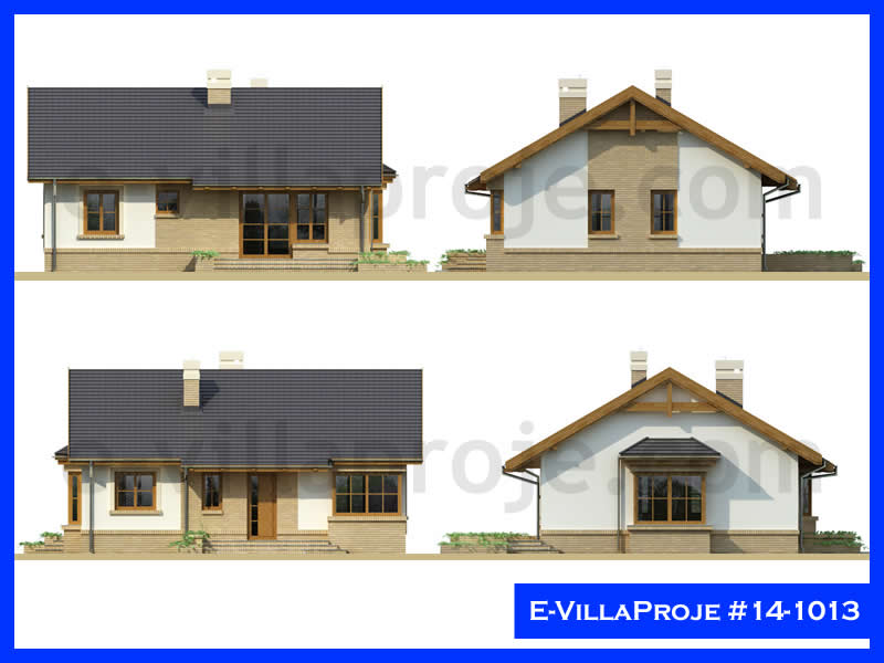 Ev Villa Proje #14 - 1013 Çelik Ev Projesi - Görsel 4