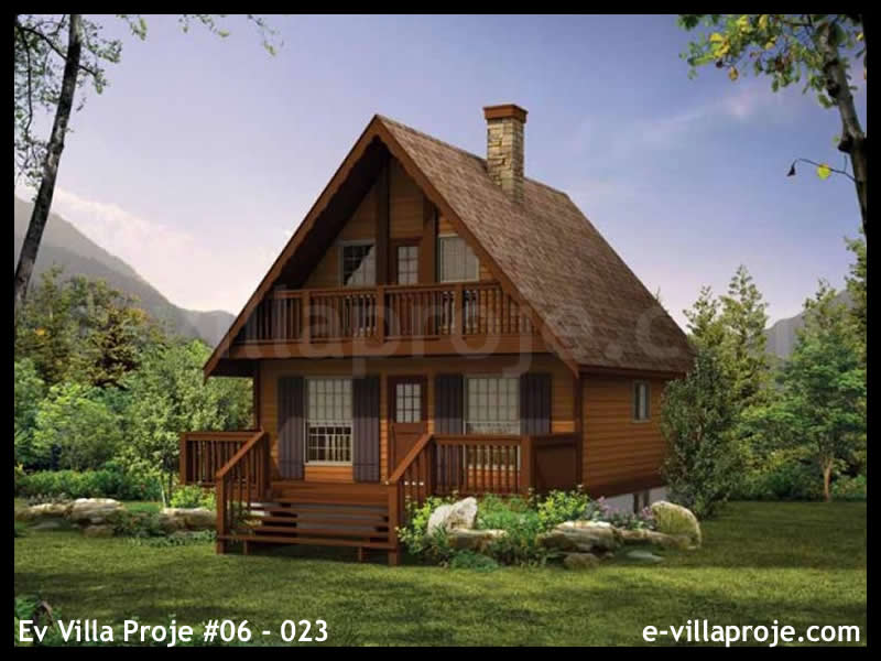 Ev Villa Proje #06 - 023 Çelik Villa Modeli ve 3D Tasarımı