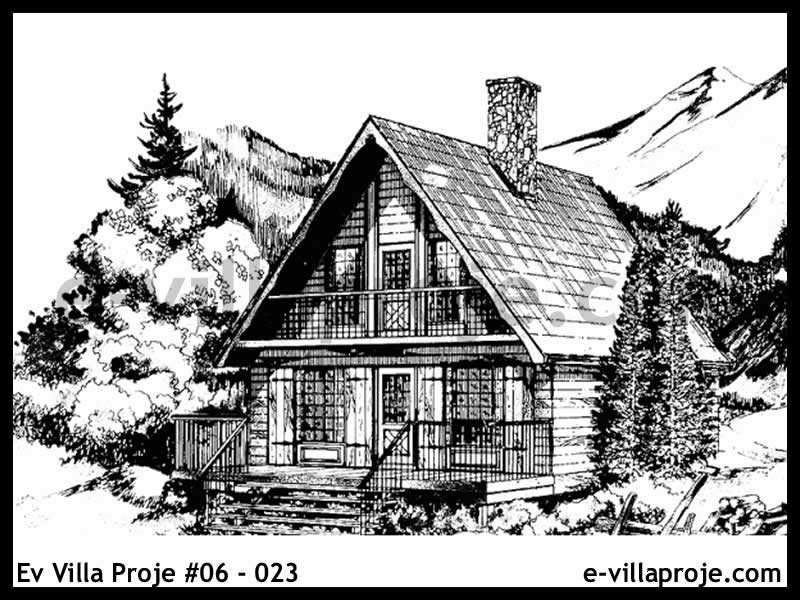 Ev Villa Proje #06 - 023 Çelik Ev Projesi - Görsel 4