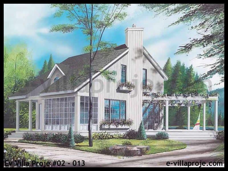 Ev Villa Proje #02 - 013 Çelik Villa Modeli