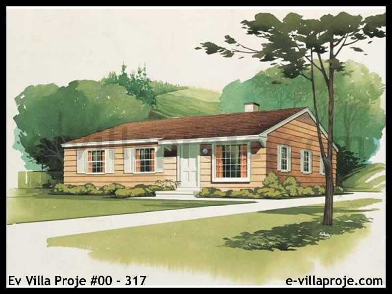 Ev Villa Proje #00 - 317 Çelik Villa Modeli ve 3D Tasarımı