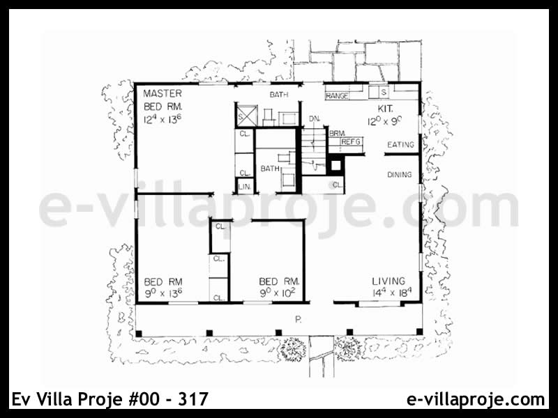 Ev Villa Proje #00 - 317 Çelik Ev Projesi - Görsel 2