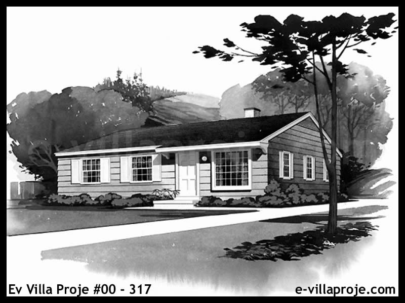 Ev Villa Proje #00 - 317 Çelik Ev Projesi - Görsel 3