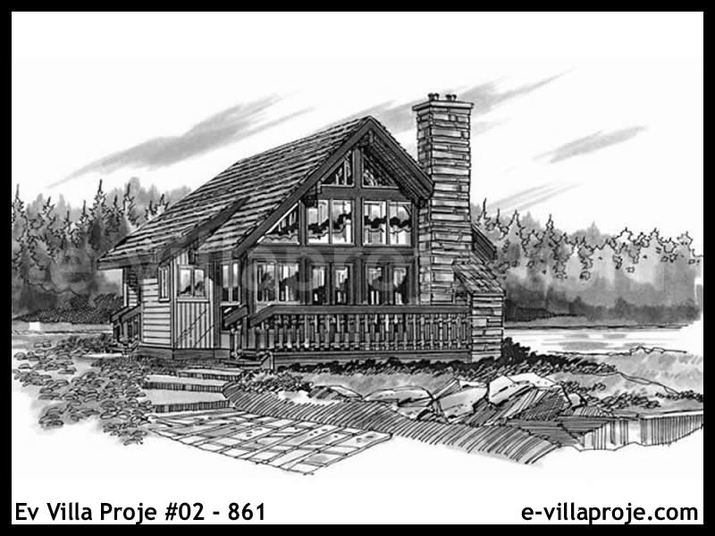 Ev Villa Proje #02 - 861 Çelik Ev Projesi - Görsel 4