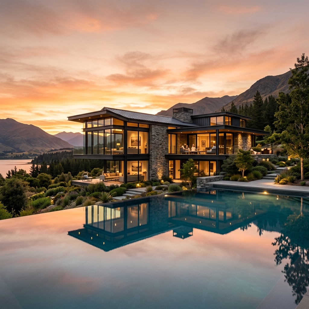Lüks Villa Modelleri ve Mimari Çizimler