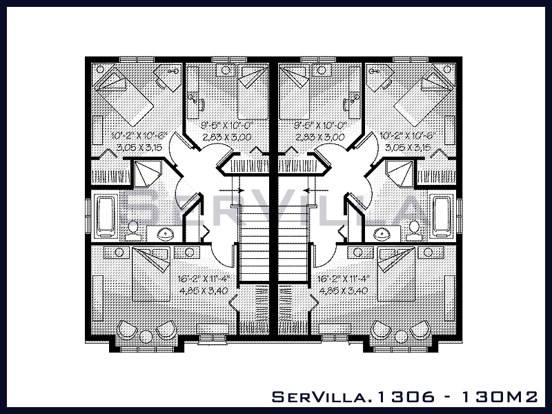130 m2 Çelik Konstrüksiyon Villa Modeli 6