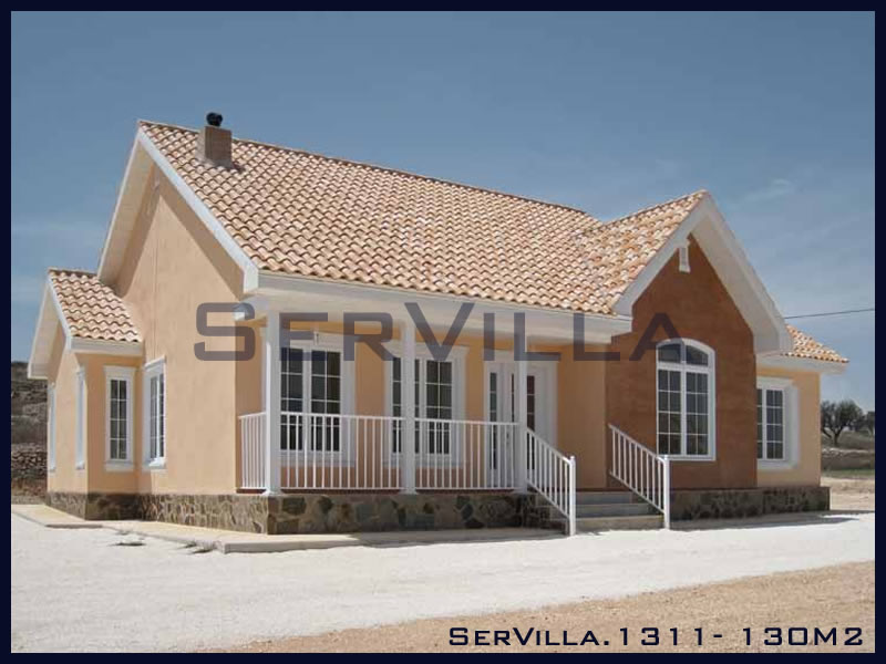 130 m2 Çelik Konstrüksiyon Villa Modeli 11