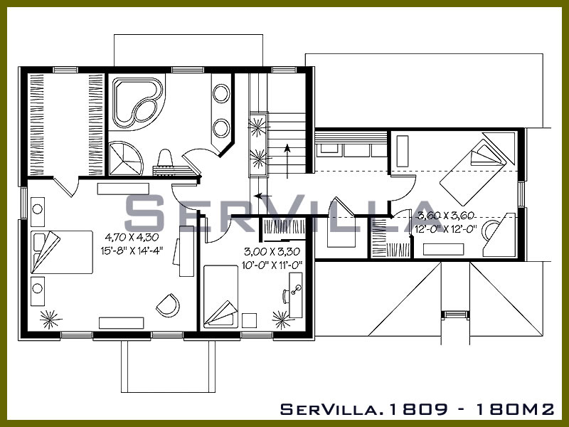 180 m2 Çelik Konstrüksiyon Villa Modeli 9