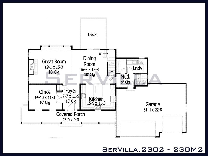 230 m2 Çelik Konstrüksiyon Villa Modeli 2