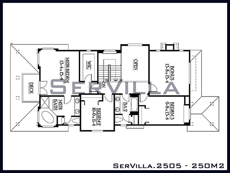 250 m2 Çelik Konstrüksiyon Villa Modeli 5