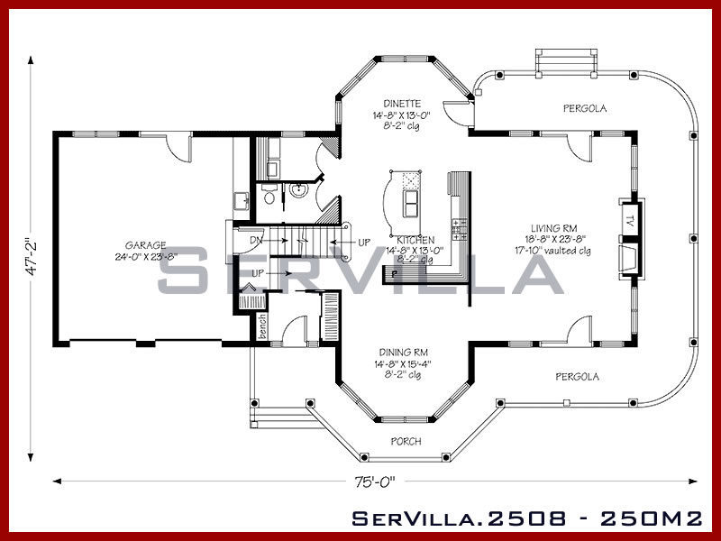 250 m2 Çelik Konstrüksiyon Villa Modeli 8